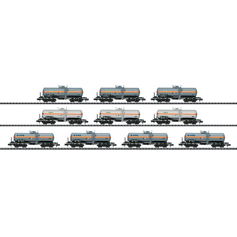 Minitrix 15414-03 Wagon-Citerne Sur Rail État Comme Neuf